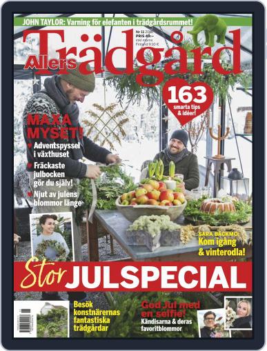 Allers Trädgård November 1st, 2018 Digital Back Issue Cover