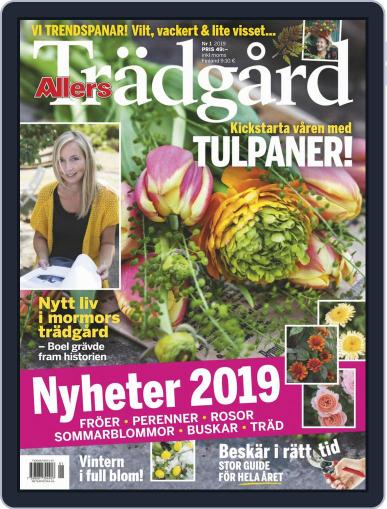 Allers Trädgård January 1st, 2019 Digital Back Issue Cover