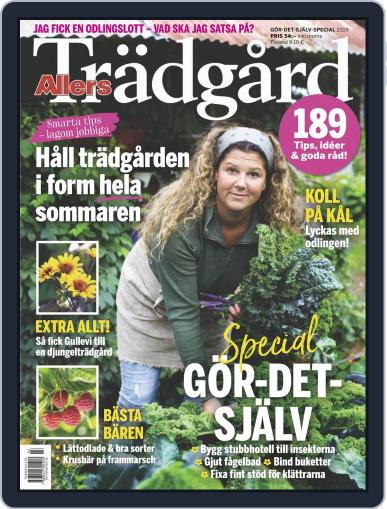 Allers Trädgård August 1st, 2019 Digital Back Issue Cover