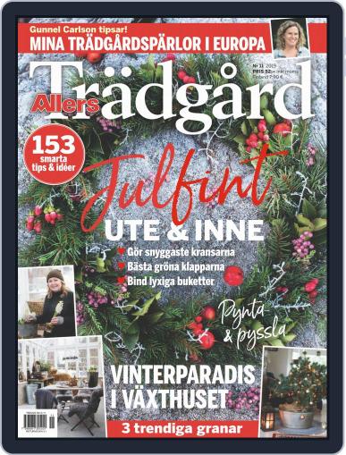 Allers Trädgård November 1st, 2019 Digital Back Issue Cover