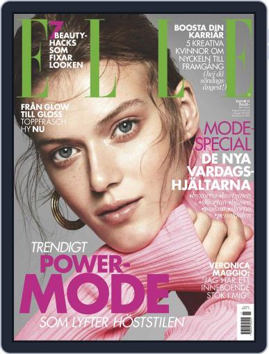 ELLE Sverige November 1st, 2017 Digital Back Issue Cover