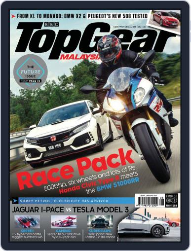 TopGear Malaysia August 1st, 2018 Digital Back Issue Cover