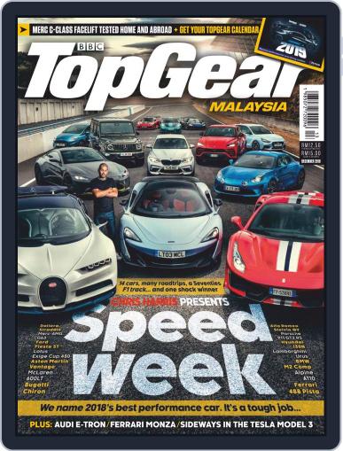 TopGear Malaysia December 1st, 2018 Digital Back Issue Cover