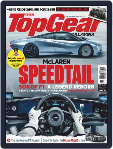TopGear Malaysia February 1st, 2019 Digital Back Issue Cover