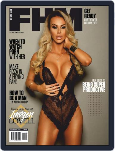 FHM Australia November 1st, 2018 Digital Back Issue Cover