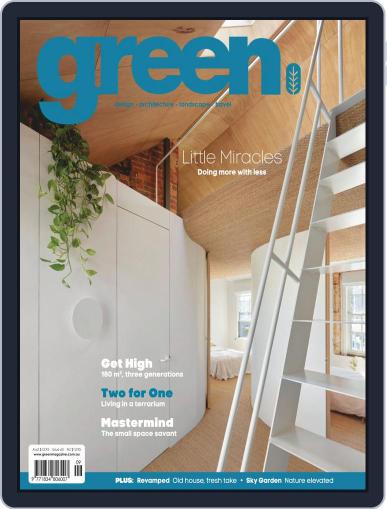 Green September 1st, 2018 Digital Back Issue Cover