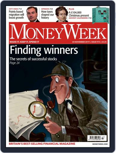 MoneyWeek November 22nd, 2019 Digital Back Issue Cover