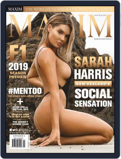 MAXIM New Zealand March 1st, 2019 Digital Back Issue Cover