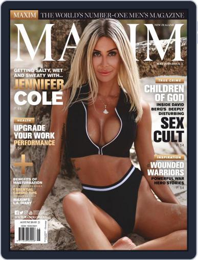 MAXIM New Zealand May 1st, 2019 Digital Back Issue Cover