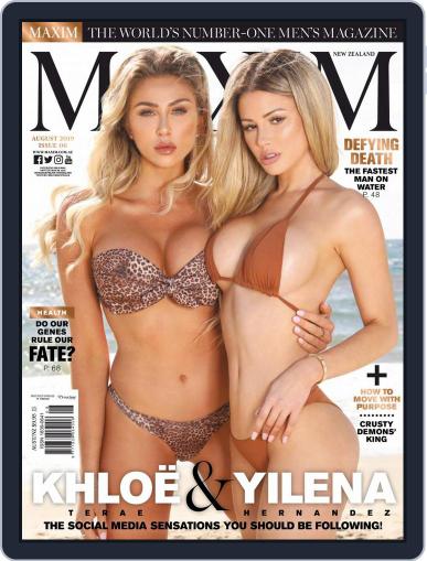 MAXIM New Zealand August 1st, 2019 Digital Back Issue Cover
