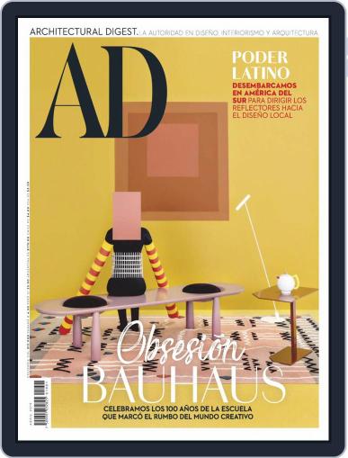 Architectural Digest Latinoamérica April 1st, 2019 Digital Back Issue Cover
