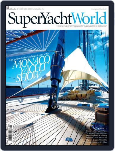 SuperYacht World August 27th, 2009 Digital Back Issue Cover