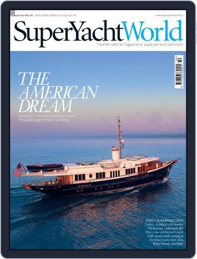 SuperYacht World October 30th, 2009 Digital Back Issue Cover