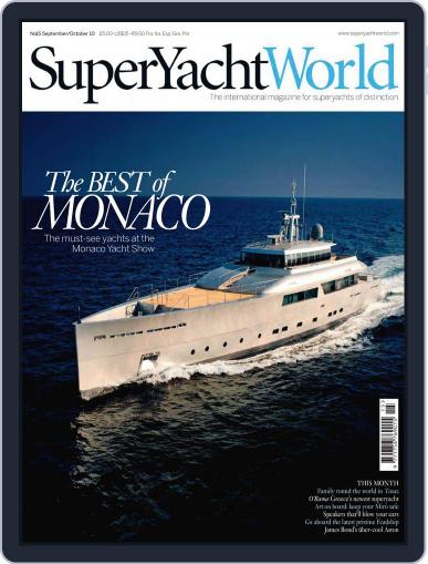 SuperYacht World August 24th, 2010 Digital Back Issue Cover
