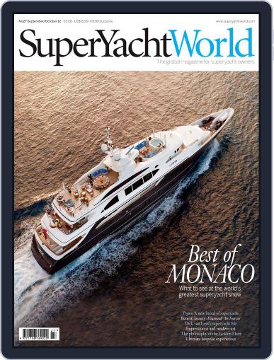 SuperYacht World August 28th, 2012 Digital Back Issue Cover