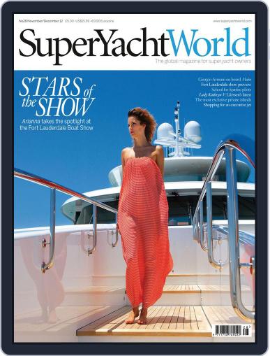 SuperYacht World October 23rd, 2012 Digital Back Issue Cover
