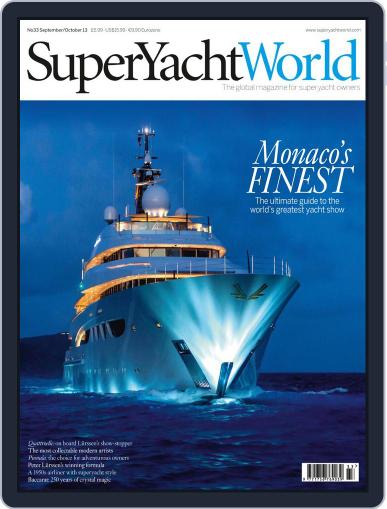 SuperYacht World August 20th, 2013 Digital Back Issue Cover