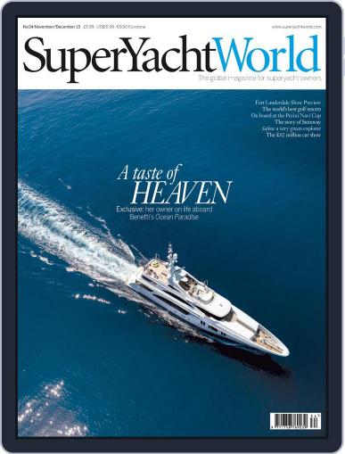 SuperYacht World October 22nd, 2013 Digital Back Issue Cover