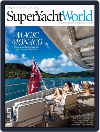 SuperYacht World August 19th, 2014 Digital Back Issue Cover