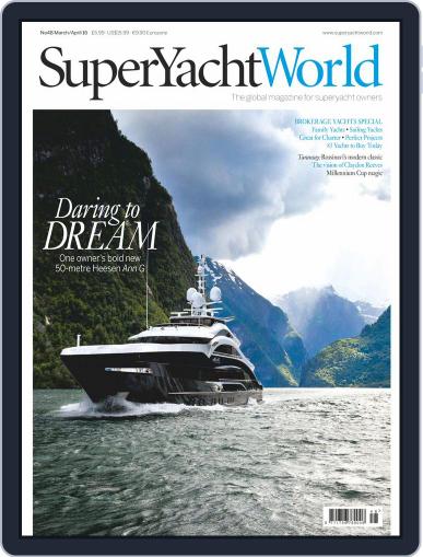 SuperYacht World March 2nd, 2016 Digital Back Issue Cover
