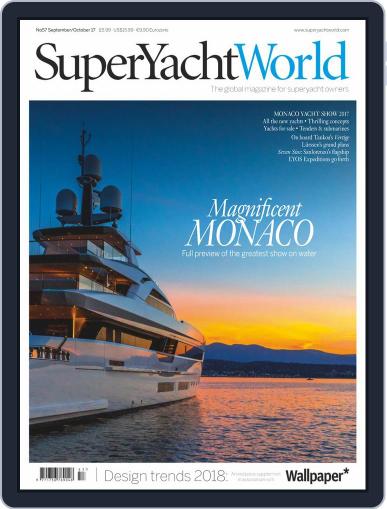 SuperYacht World September 1st, 2017 Digital Back Issue Cover