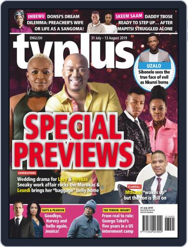 TV Plus English July 31st, 2019 Digital Back Issue Cover