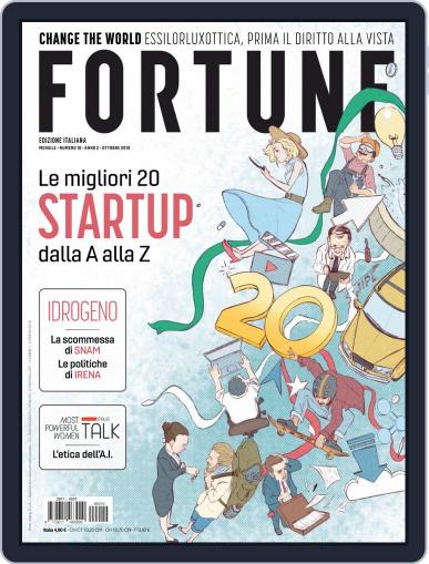 Fortune Italia October 1st, 2019 Digital Back Issue Cover