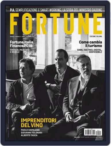 Fortune Italia November 1st, 2019 Digital Back Issue Cover