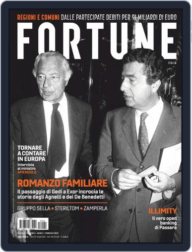 Fortune Italia February 1st, 2020 Digital Back Issue Cover