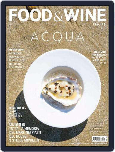 Food&Wine Italia June 1st, 2019 Digital Back Issue Cover