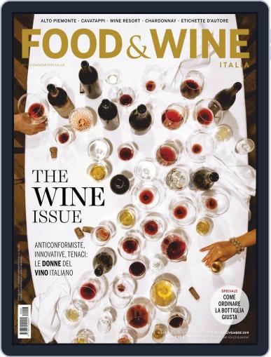 Food&Wine Italia October 1st, 2019 Digital Back Issue Cover