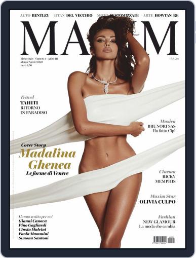 MAXIM ITALIA March 1st, 2020 Digital Back Issue Cover
