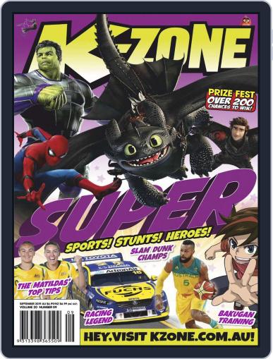 K-Zone September 1st, 2019 Digital Back Issue Cover
