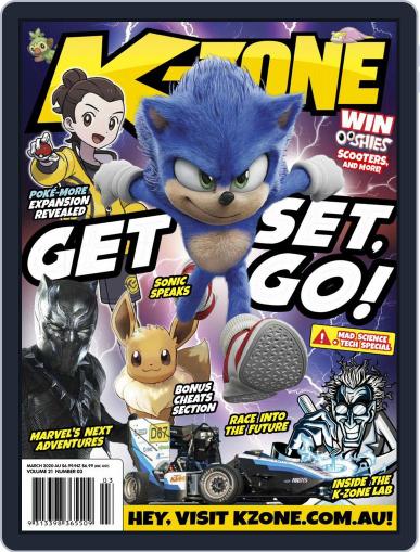 K-Zone March 1st, 2020 Digital Back Issue Cover