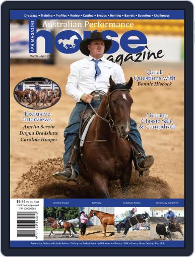 Australian Performance Horse March 1st, 2020 Digital Back Issue Cover