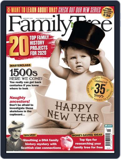 Family Tree UK January 1st, 2020 Digital Back Issue Cover