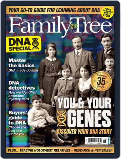 Family Tree UK February 1st, 2020 Digital Back Issue Cover