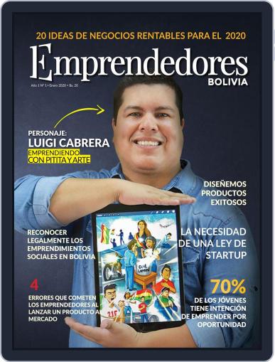 Revista Emprendedores Bolivia January 1st, 2020 Digital Back Issue Cover
