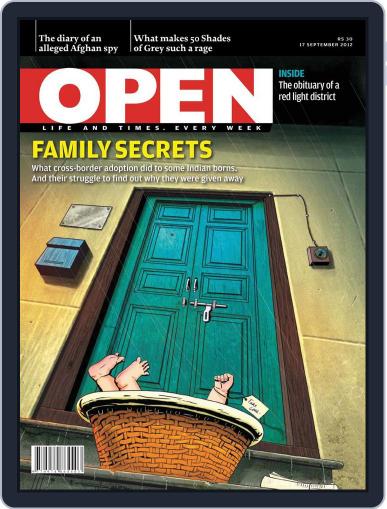 Open India September 6th, 2012 Digital Back Issue Cover