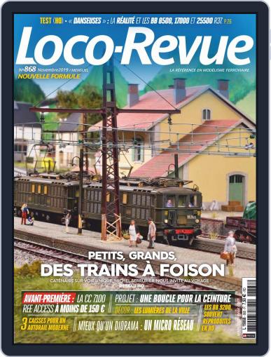 Loco-revue November 1st, 2019 Digital Back Issue Cover