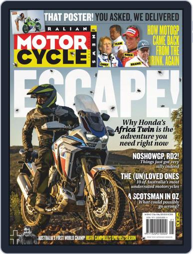 Australian Motorcycle News April 22nd, 2020 Digital Back Issue Cover