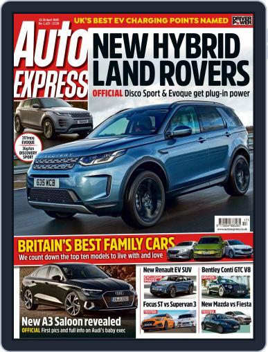 Auto Express April 22nd, 2020 Digital Back Issue Cover