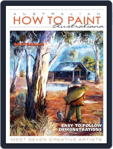 Australian How To Paint August 11th, 2014 Digital Back Issue Cover