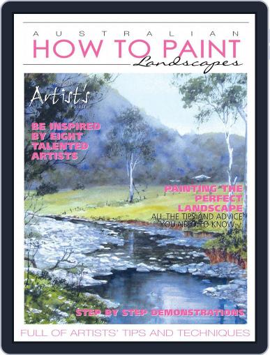 Australian How To Paint July 1st, 2017 Digital Back Issue Cover