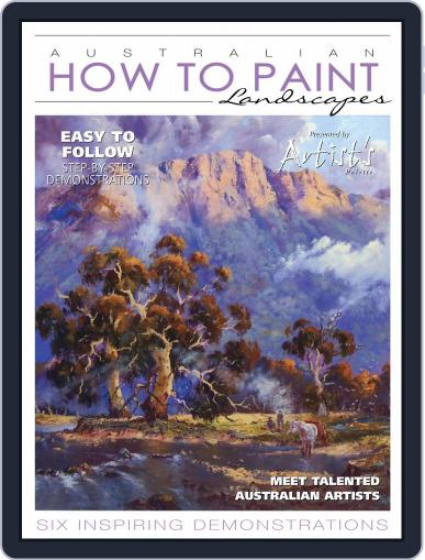 Australian How To Paint April 1st, 2019 Digital Back Issue Cover