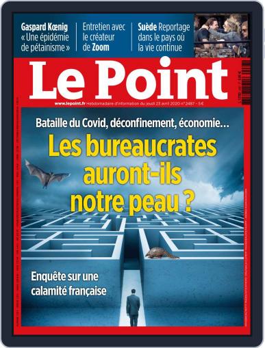 Le Point April 23rd, 2020 Digital Back Issue Cover
