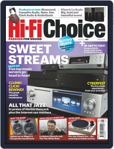 Hi-Fi Choice May 1st, 2020 Digital Back Issue Cover