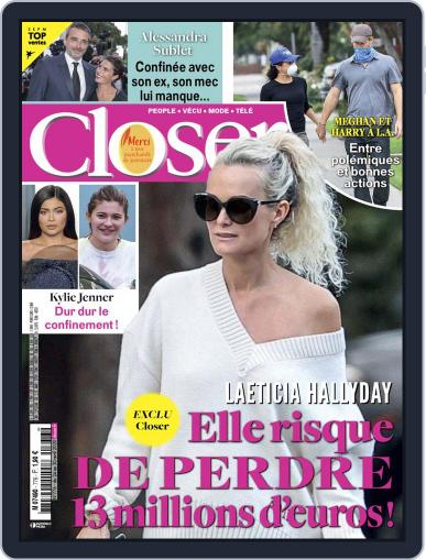 Closer France April 24th, 2020 Digital Back Issue Cover