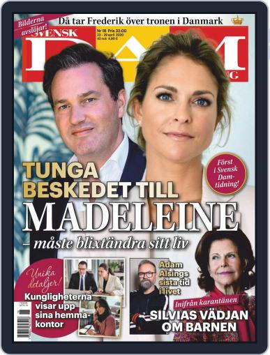 Svensk Damtidning April 23rd, 2020 Digital Back Issue Cover