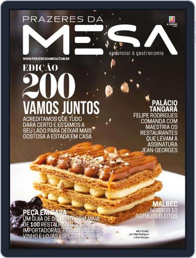 Prazeres da Mesa April 1st, 2020 Digital Back Issue Cover